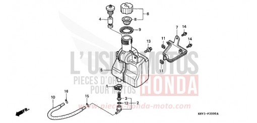 RESERVOIR D'HUILE FES1252 de 2002